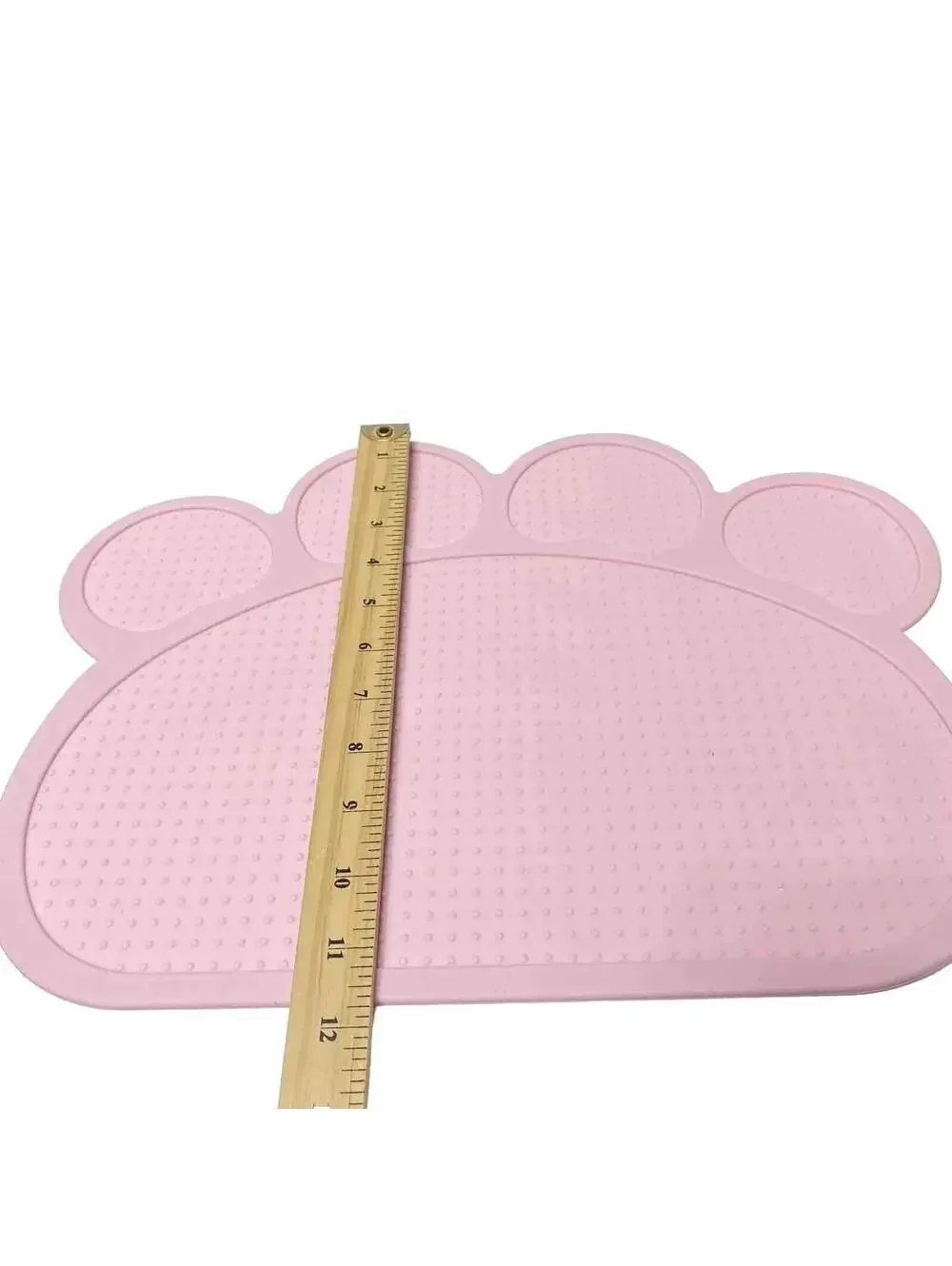 Cat Dog Pet Feeding Mat Pink Silicone Non Slip Mat / Placemat New